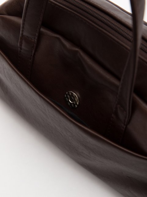 Темно-коричневый саквояж S.Lavia (Славия) - артикул: 1584 207 12 - ракурс 6