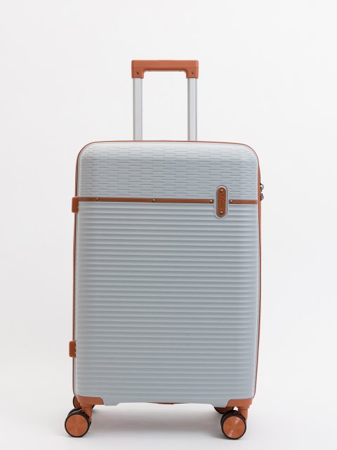 Серый чемодан S.Lavia (Славия) - артикул: 0К-00075332 - ракурс 1