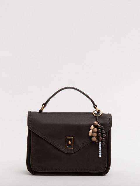 Темно-коричневый сэтчел At you (At you) - артикул: 0К-00052184 - ракурс 1