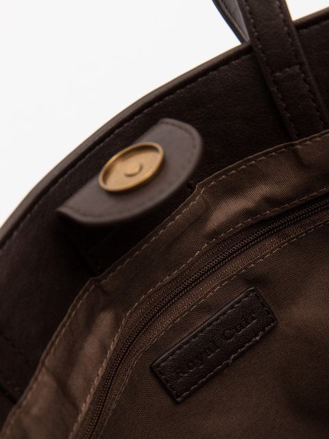 Темно-коричневый тоут At you (At you) - артикул: 0К-00075952 - ракурс 4