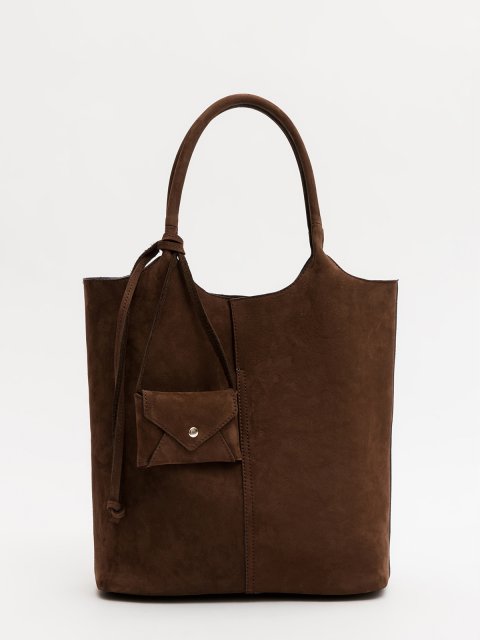 Коричневый шоппер AT YOU (AT YOU) - артикул: AY002 14 02 - ракурс 2