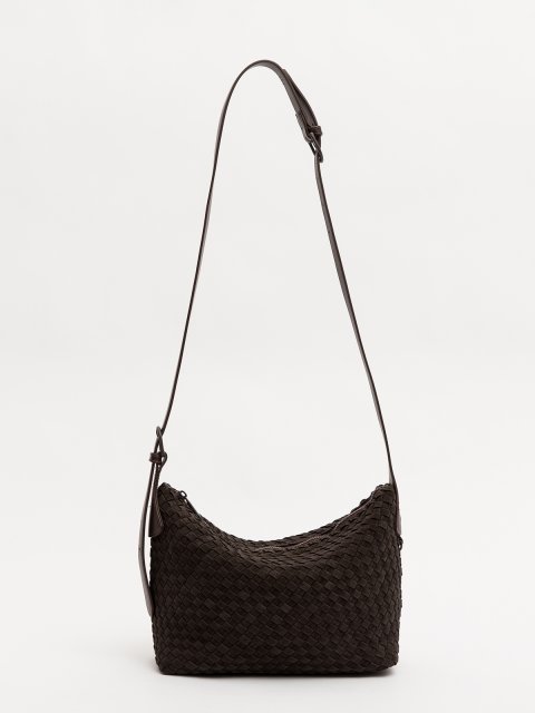 Темно-коричневый хобо David Jones (Дэвид Джонс) - артикул: 0К-00077171 - ракурс 1