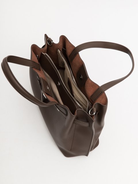 Темно-коричневый тоут AT YOU (AT YOU) - артикул: 0К-00077222 - ракурс 3