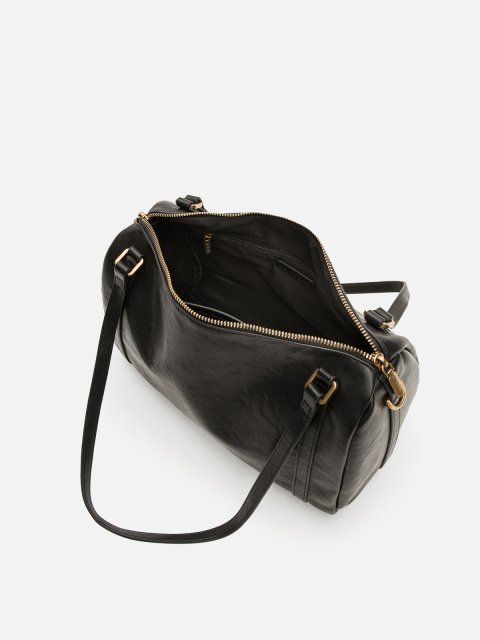 Чёрный саквояж Royal cuir (Royal cuir) - артикул: 0К-00075947 - ракурс 3