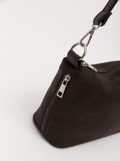 Темно-коричневый кросс-боди S.Lavia (Славия) - артикул: 1566 213 12 - ракурс 4