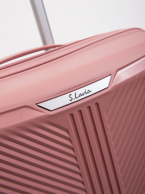 Темно-розовый чемодан S.Lavia (Славия) - артикул: 0К-00075390 - ракурс 4