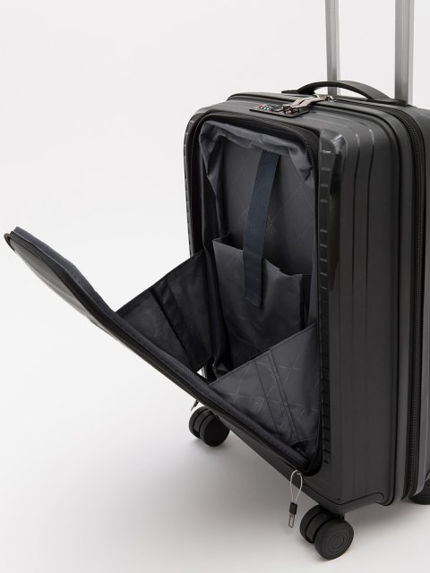 Чёрный чемодан S.Lavia (Славия) - артикул: 0К-00067848 - ракурс 9