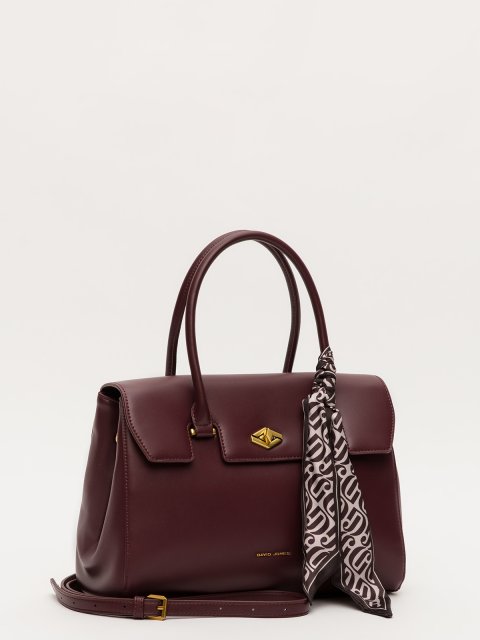 Бордовый сэтчел David Jones - 4799.00 руб