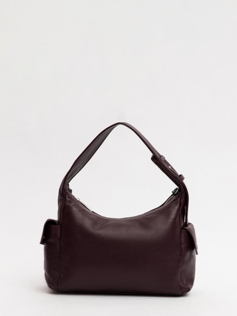 Бордовый хобо Polina (Полина) - артикул: 0К-00073158 - ракурс 1