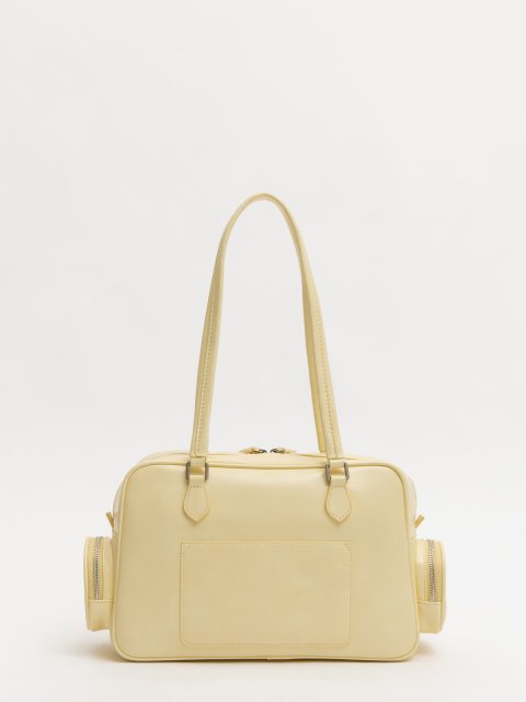 Светло-желтый саквояж Royal cuir (Royal cuir) - артикул: 0К-00077265 - ракурс 2