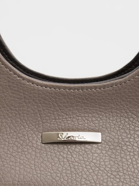 Темно-бежевая сумка классическая S.Lavia. Вид 6.
