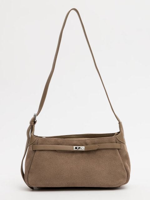 Темно-бежевый кросс-боди Polina (Полина) - артикул: 0К-00073171 - ракурс 1