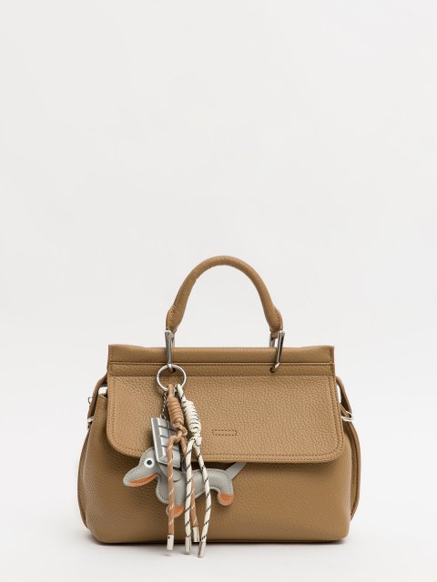 Темно-бежевый сэтчел Royal cuir (Royal cuir) - артикул: 0К-00077326 - ракурс 1