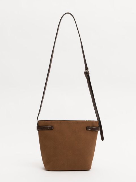 Коричневый кросс-боди David Jones (Дэвид Джонс) - артикул: 0К-00077184 - ракурс 2