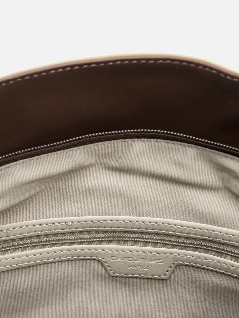 Темно-бежевый хобо David Jones (Дэвид Джонс) - артикул: 0К-00079367 - ракурс 4