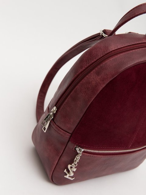 Бордовый рюкзак S.Lavia (Славия) - артикул: 1482 99 03/880 79 - ракурс 6