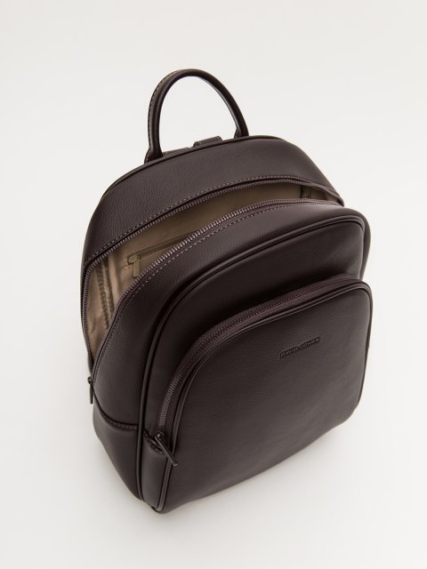 Бордовый рюкзак David Jones (Дэвид Джонс) - артикул: 0К-00079069 - ракурс 3