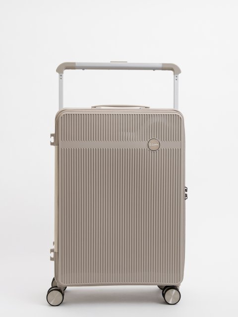 Бежевый чемодан S.Lavia (Славия) - артикул: 0К-00075378 - ракурс 1