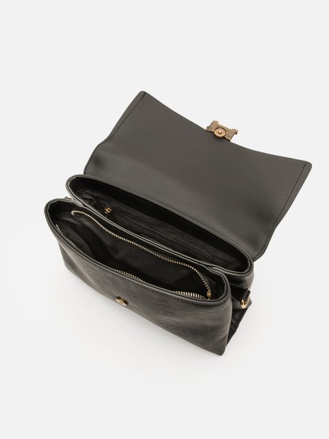 Чёрный кросс-боди Royal cuir (Royal cuir) - артикул: 0К-00078051 - ракурс 3
