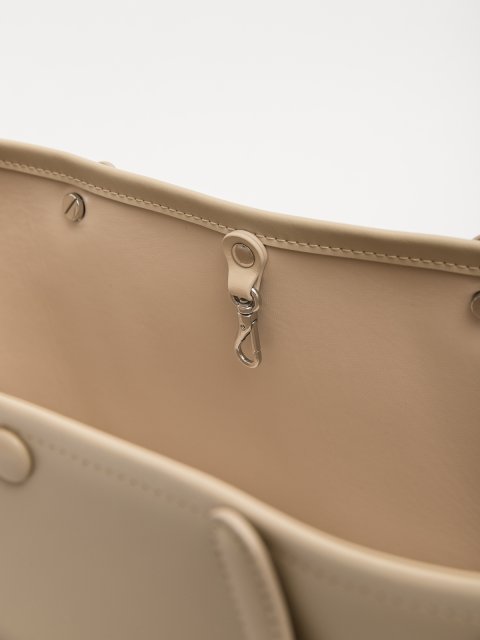 Бежевый шоппер AT YOU (AT YOU) - артикул: 0К-00077252 - ракурс 5