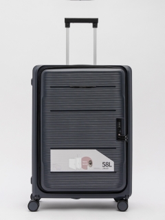 Темно-серый чемодан МIRONPAN