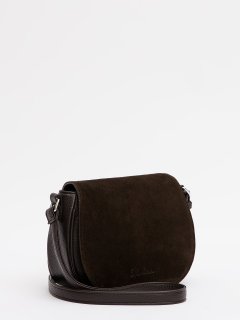 Темно-коричневый кросс-боди S.Lavia