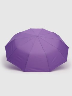 Фиолетовый зонт полуавтомат DINIYA