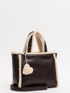 Темно-коричневый тоут NaVibe предпросмотр лицевая