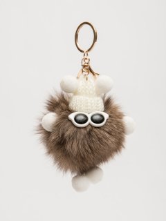 Темно-бежевый брелок Angelo Bianco предпросмотр лицевая