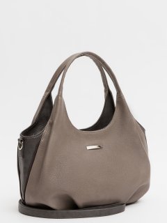 Темно-бежевая сумка классическая S.Lavia предпросмотр лицевая