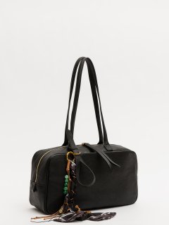 Чёрный саквояж Royal cuir предпросмотр лицевая