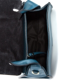 Синий портфель Gianni Chiarini. Вид 5 миниатюра.