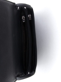 Чёрная сумка планшет Polina. Вид 5 миниатюра.