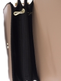 Бежевая сумка планшет LULUMINA. Вид 4 миниатюра.