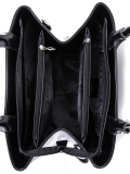 Чёрная сумка классическая Paul Danny. Вид 5 миниатюра.