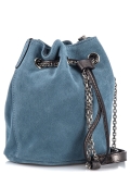 Голубая сумка планшет Gianni Chiarini. Вид 2 миниатюра.