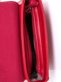 Красная сумка планшет David Jones. Вид 5 миниатюра.