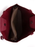 Бордовая сумка классическая David Jones. Вид 5 миниатюра.