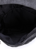 Чёрный рюкзак Lbags. Вид 5 миниатюра.