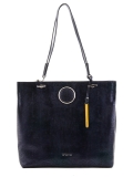 Синяя сумка классическая Cromia. Вид 1 миниатюра.