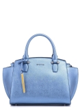 Голубая сумка классическая Cromia. Вид 1 миниатюра.