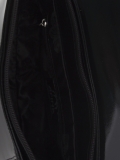 Чёрная сумка планшет Afina. Вид 4 миниатюра.