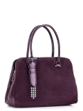 Фиолетовая сумка классическая Polina. Вид 2 миниатюра.