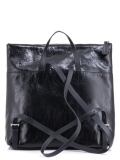 Чёрный рюкзак Cromia в категории Женское/Рюкзаки женские/Женские кожаные рюкзаки. Вид 4