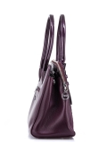 Фиолетовая сумка классическая Polina. Вид 3 миниатюра.