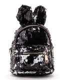 Чёрный рюкзак Valensiy. Вид 1 миниатюра.