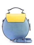 Голубая сумка планшет Cromia. Вид 4 миниатюра.