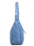 Голубая сумка мешок David Jones. Вид 3 миниатюра.