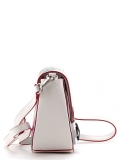 Белая сумка планшет Cromia. Вид 4 миниатюра.