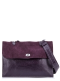 Фиолетовая сумка планшет Polina. Вид 1 миниатюра.